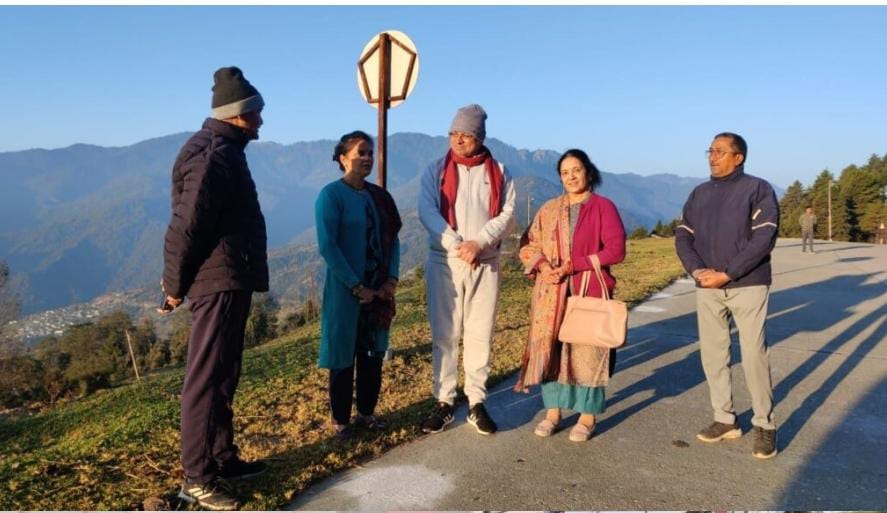 भराड़ीसैंण में CM धामी की मार्निंग वॉक पर लोग हुए कायल