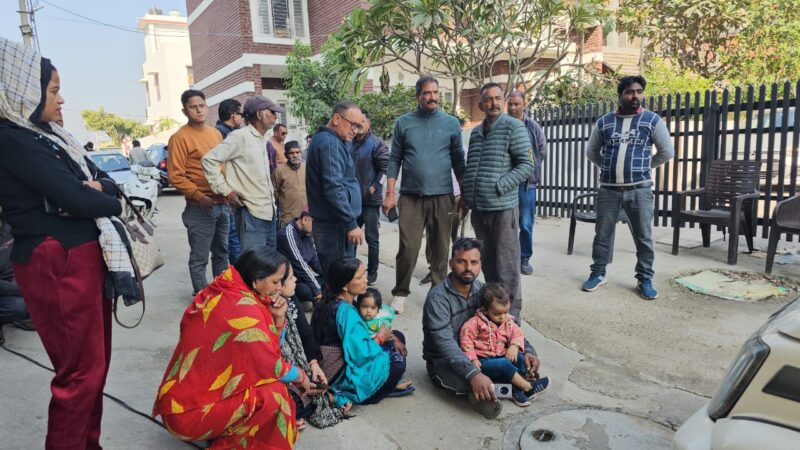 एमडीडीए की कार्यशैली पर भड़के पशुलोक विस्थापित क्षेत्र के लोग