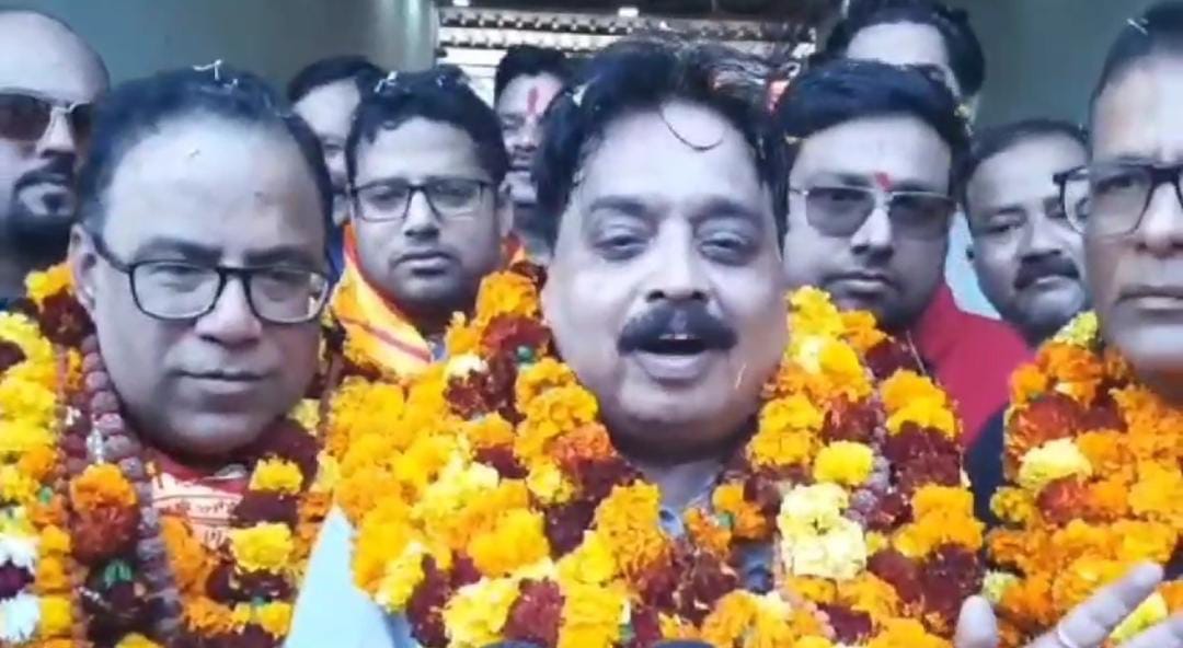 प्रांतीय उद्योग व्यापार प्रतिनिधि मंडल के सदस्यों ने हर की पौड़ी पर तोड़फोड़ का किया विरोध