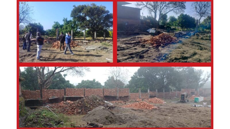 SGRRU की भूमि को कब्जाने के प्रयास मे स्कूल प्रबन्धन और श्री दरबार साहिब संगतों ने जताया रोष