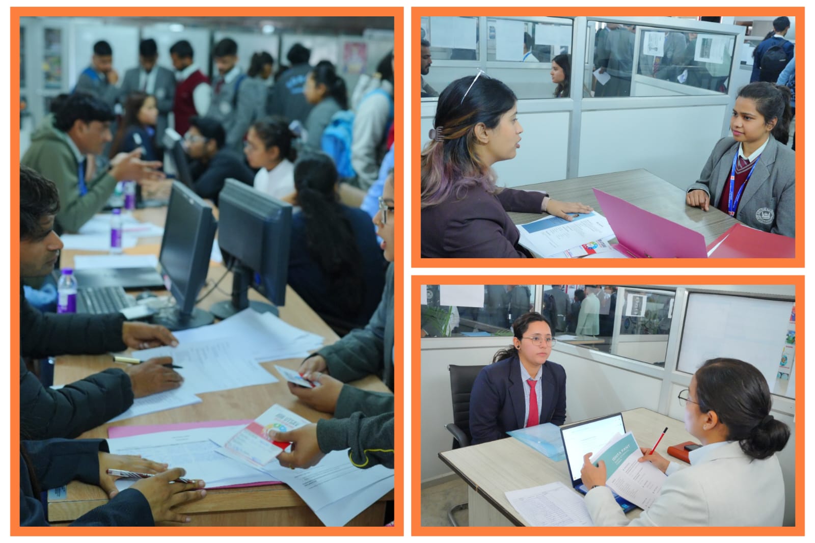 सलेक्शन:SGRRU मे लगा रोजगार मेला,बड़ी कम्पनी के एम्प्लॉय बने छात्र