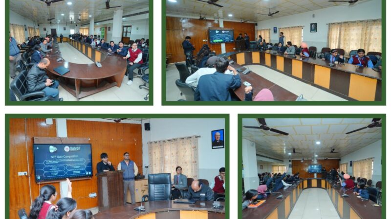 प्रतिभाग:मे आयोजित प्रतियोगिता मे विश्वविद्यालय के सभी स्कूलों के छात्र-छात्राओं ने किया प्रतिभाग