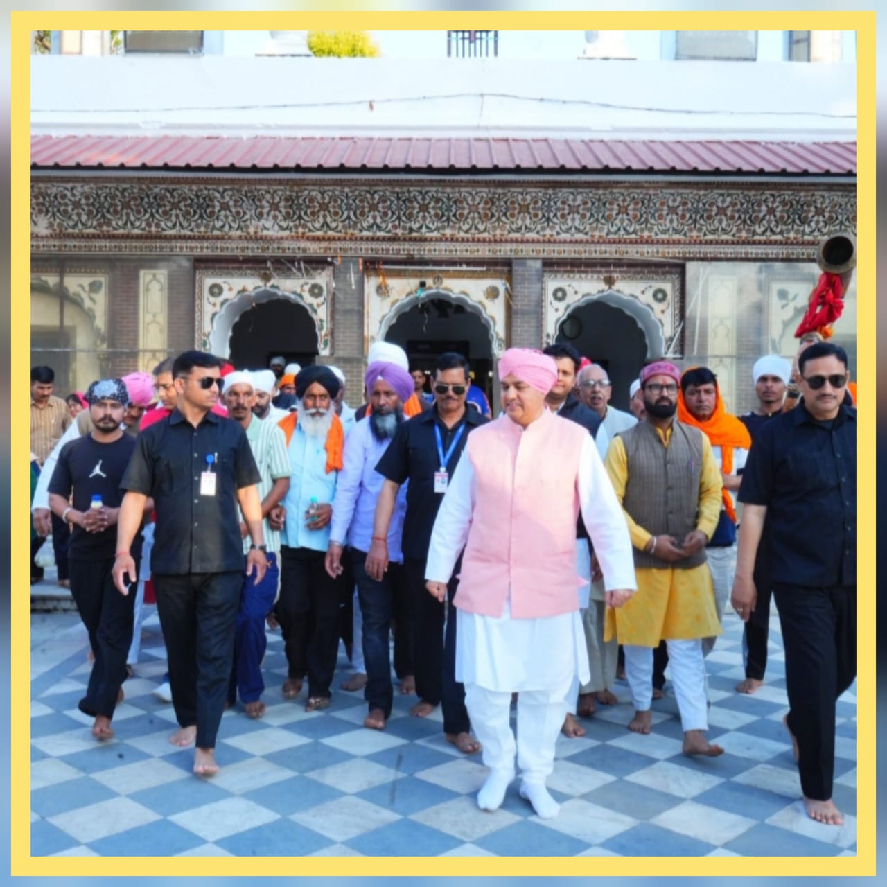 समा:पंजाब से देहरादून पहुंची श्री झंडे जी मेले के लिए भव्य संगत,बंधा समा