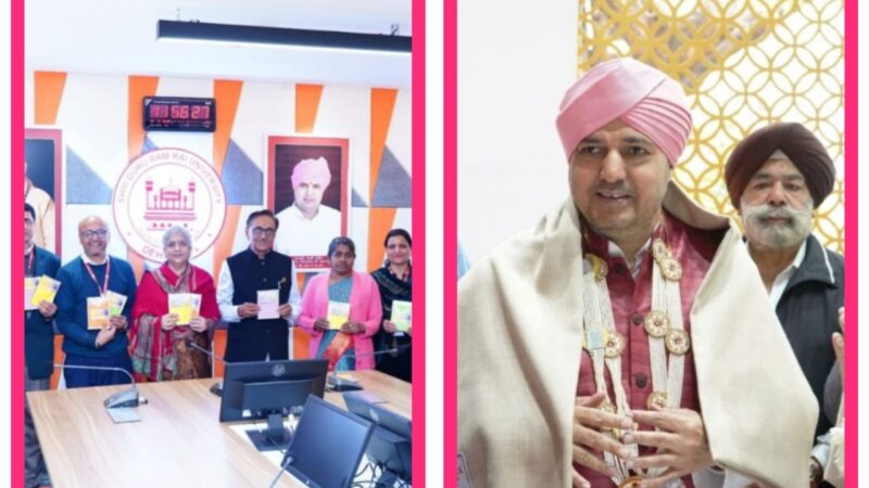 उत्साह: SGRRU के छात्रों ने हरी सब्जियों,चुकंदर और विभिन्न फूलों से बनाये प्राकृतिक रंग