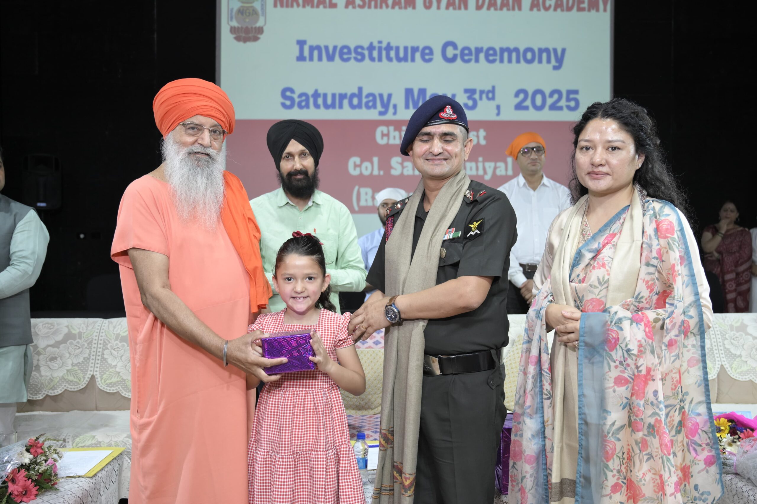 मुख्य अतिथि कर्नल साकेत उनियाल ने छात्र नेतृत्व को बताया अनुशासन का प्रतीक