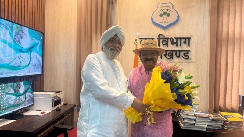 फूलों की घाटी और हेमकुंट साहिब के सतत विकास पर ट्रस्ट अध्यक्ष व समीर सिन्हा की साझा रणनीति