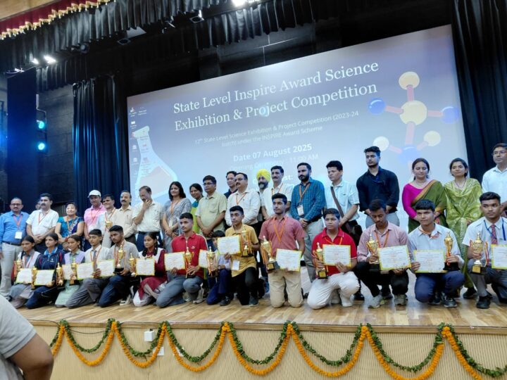 प्रतिभा:खगोल विज्ञान की प्रेरणा संग SGRR के युवा वैज्ञानिकों ने जीता राष्ट्रीय मंच का टिकट