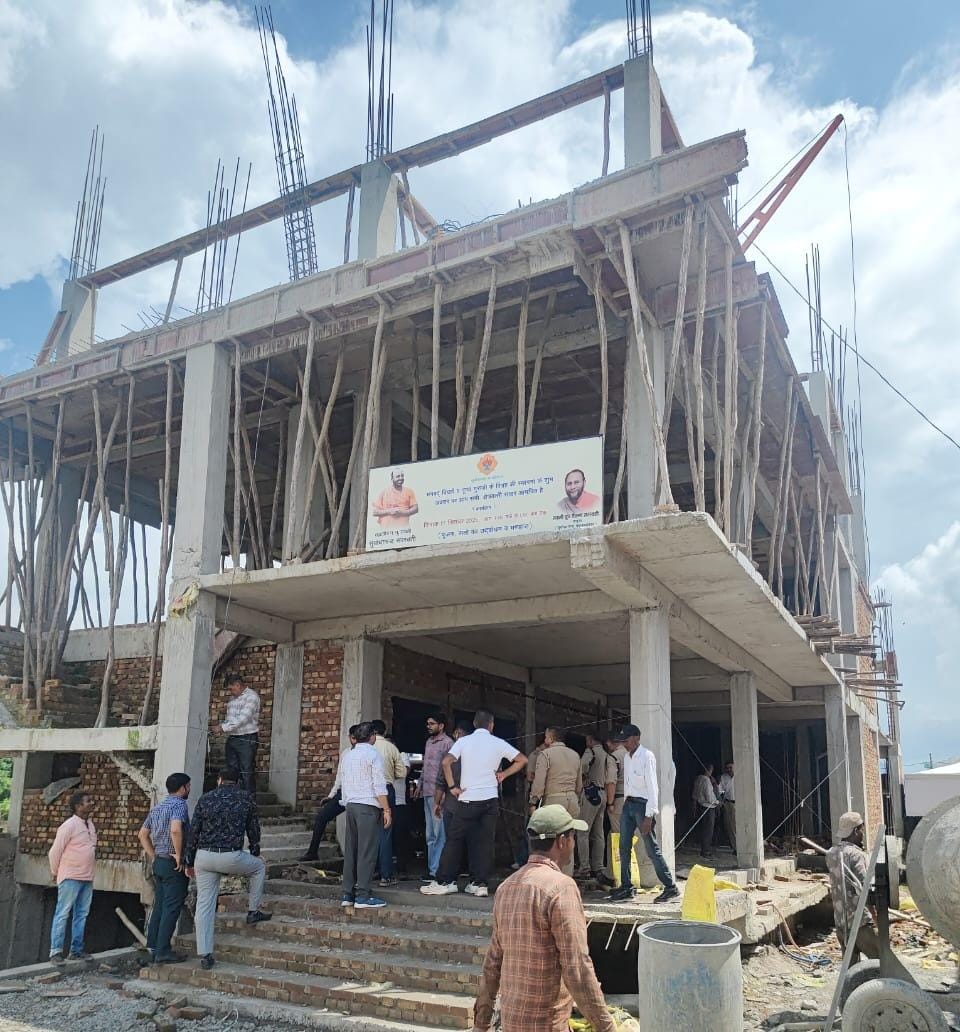 हल्लाबोल:अवैध निर्माण पर चोट, ऋषिकेश में एमडीडीए का हल्लाबोल