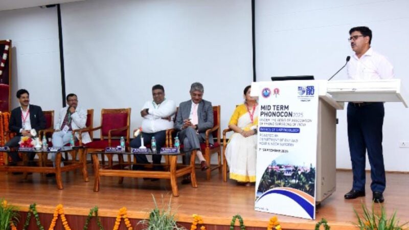 स्वामी राम हिमालयन विश्वविद्यालय के अध्यक्ष डॉ. विजय धस्माना बोले— अनुसंधान और नवाचार स्वास्थ्य सेवाओं की रीढ़