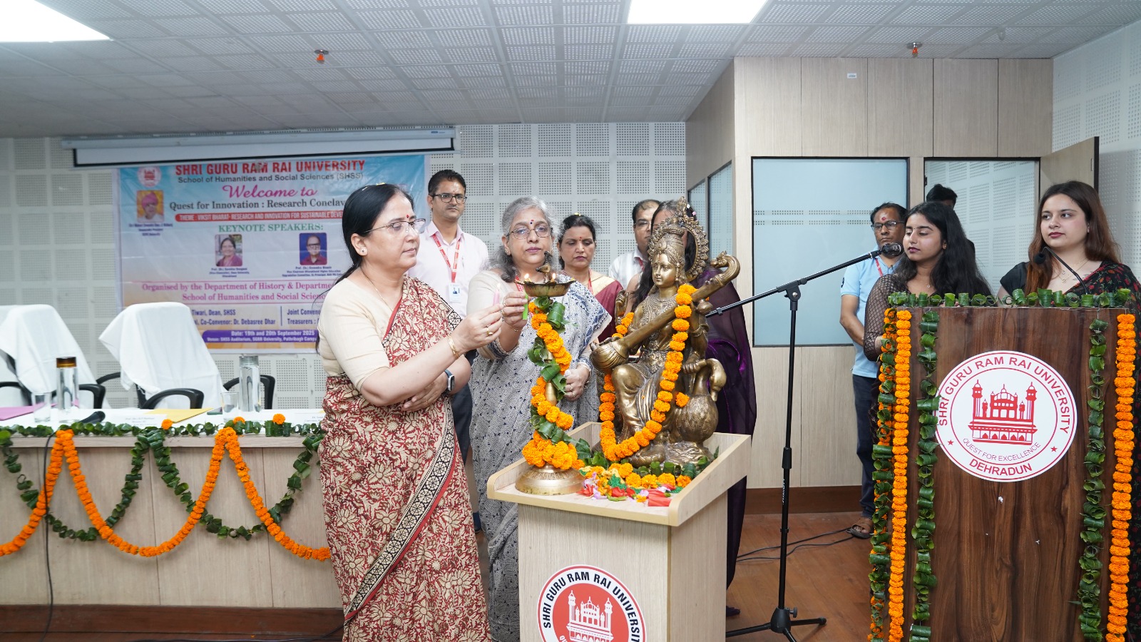 SGRRU रिसर्च कांक्लेव 2025 : उद्यमिता, पर्यावरण संरक्षण और सतत विकास पर गहन विमर्श