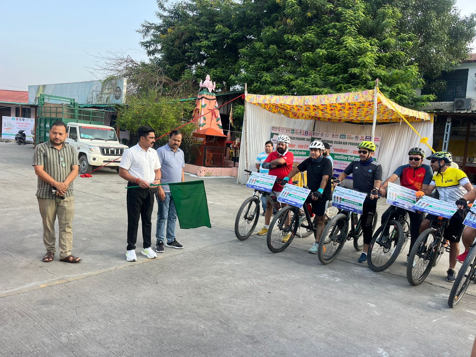 महापौर शंभू पासवान के आह्वान पर निकली साइकिल रैली, नागरिकों को पर्यावरण के प्रति जिम्मेदार बनाने का प्रयास