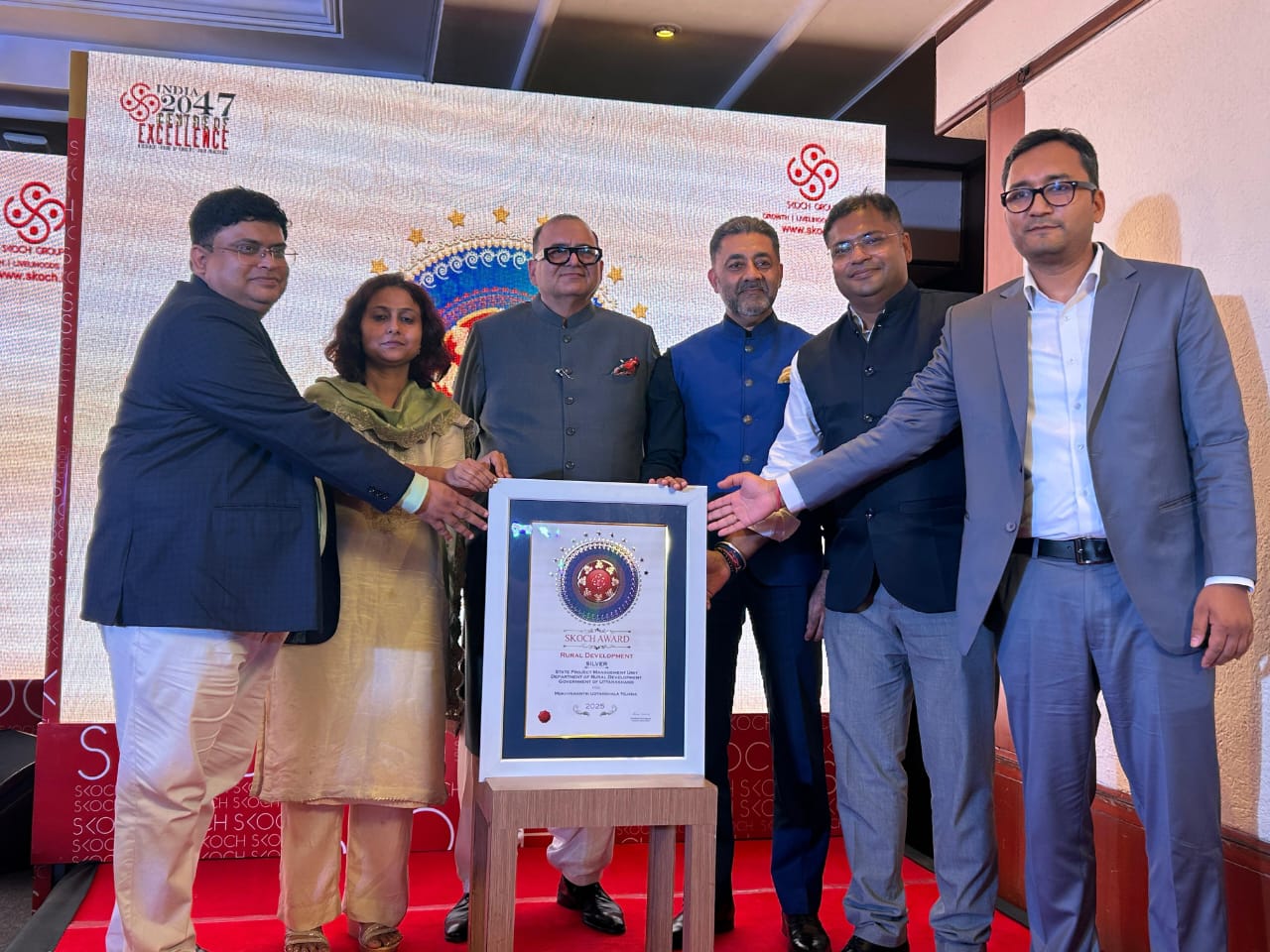 पहचान:स्कॉच अवार्ड–2025 में चमका उत्तराखण्ड, हाउस ऑफ हिमालयाज ने दिलाई अलग पहचान