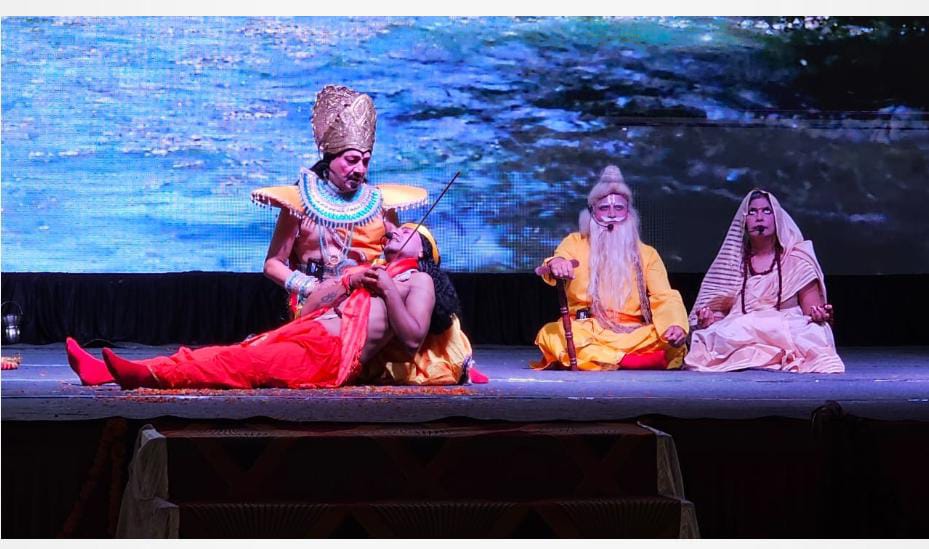 मंचन:स्वामी राम हिमालयन विश्वविद्यालय का सांस्कृतिक गौरव: रामलीला का भव्य मंचन