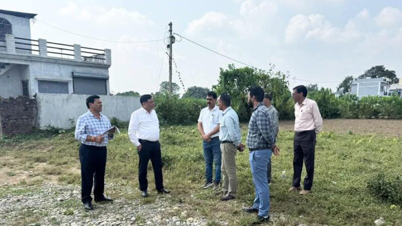 एमडीडीए उपाध्यक्ष तिवारी की चेतावनी – अवैध प्लॉटिंग करने वालों पर होगी सख्त कार्रवाई