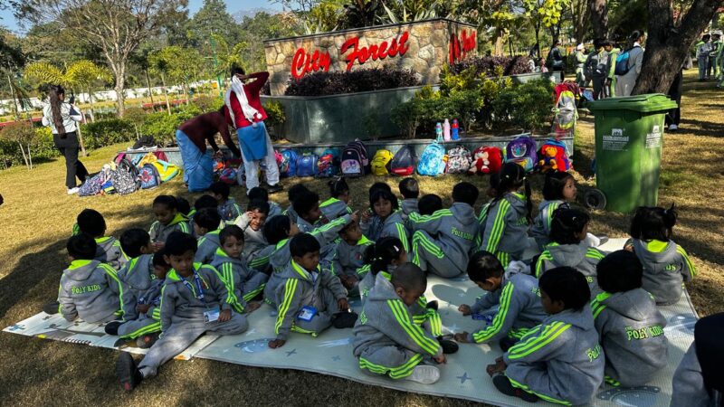 धामी के हरित-विकास मॉडल को तिवारी ने जमीनी रूप दिया, सिटी पार्क में उमड़ी बच्चों की खुशियों की बयार