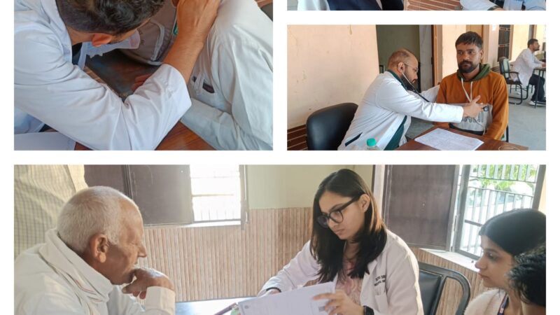 श्री महंत इंदिरेश अस्पताल की चिकित्सक टीम ने हरिद्वार में फैलाया स्वास्थ्य का उजियारा