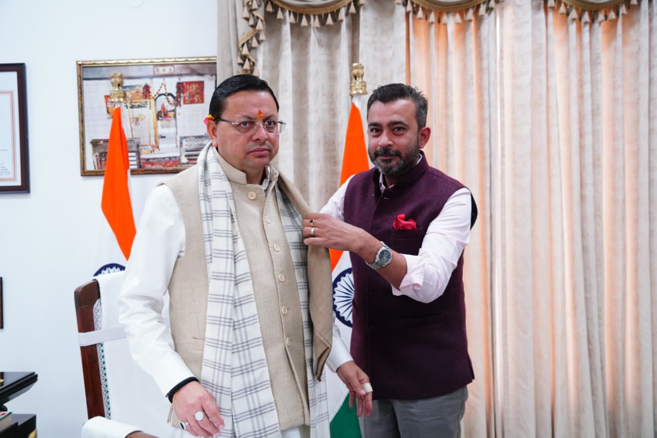 जाम की समस्या से राहत दिलाने को प्रतीक कालिया की पहल, सीएम धामी ने दिया आश्वासन