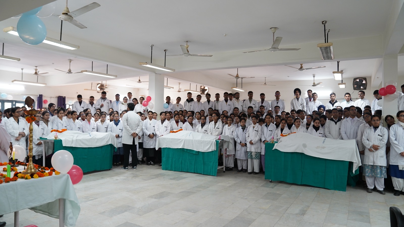 SGRRU के एनाटॉमी विभाग में हुआ गरिमामयी कैडैवरिक ओथ, अतिथियों ने सराहा बॉडी डोनेशन की पहल