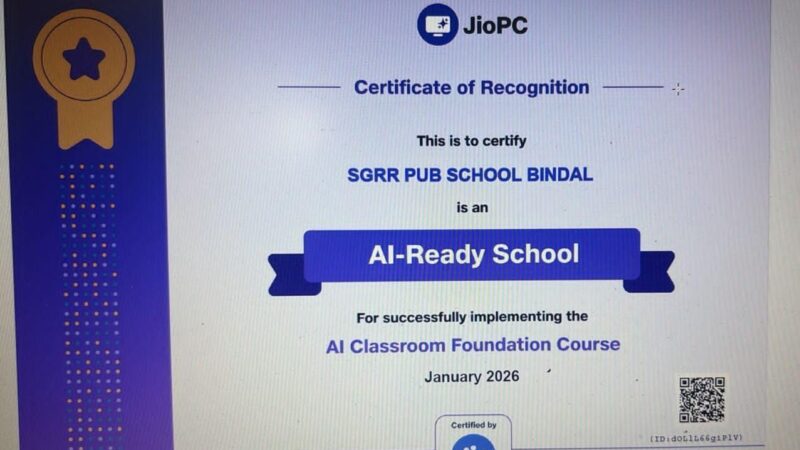 SGRR मॉडल बना मिसाल, स्कूली शिक्षा में एआई की एंट्री से उत्तराखंड अव्वल