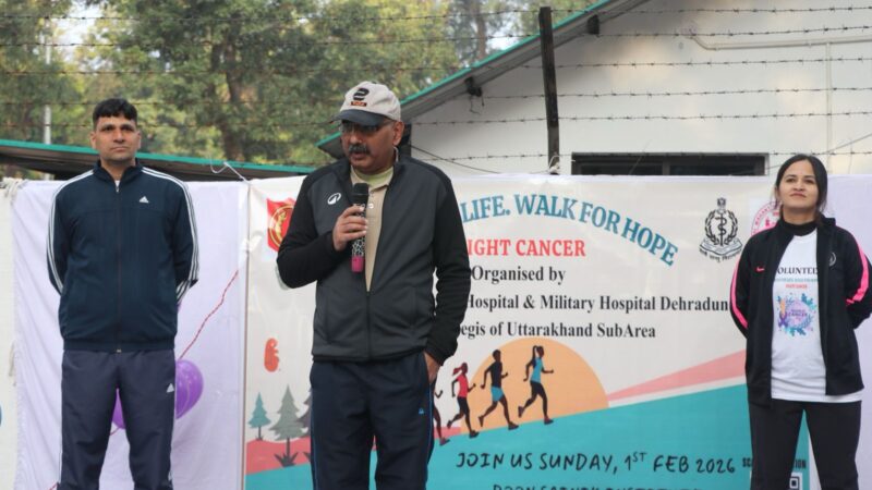 इंदिरेश अस्पताल बना कैंसर जागरूकता का केंद्र, मिलिट्री हॉस्पिटल संग संयुक्त आयोजन
