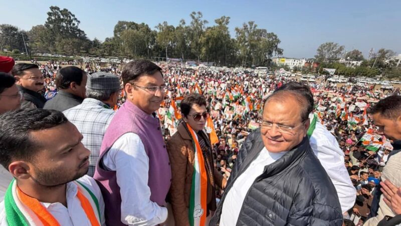 संगठन शक्ति का प्रदर्शन! रैली में दिखा प्रीतम सिंह का बढ़ता प्रभाव