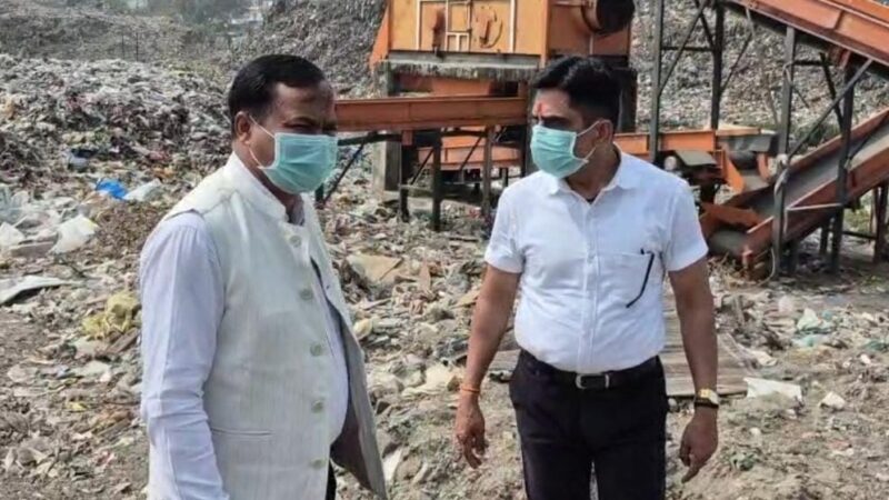 गोविंद नगर डंपिंग ग्राउंड पर एक्शन प्लान—महापौर शंभू पासवान और आयुक्त गोपाल राम बिनवाल ने दी बड़ी राहत की घोषणा