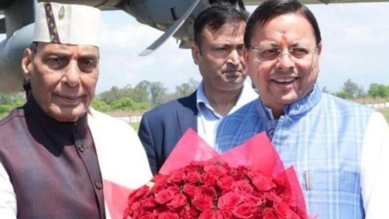धाकड़ धामी की नई पहचान – राजनाथ सिंह बोले, अब हैं ‘धुरंधर’