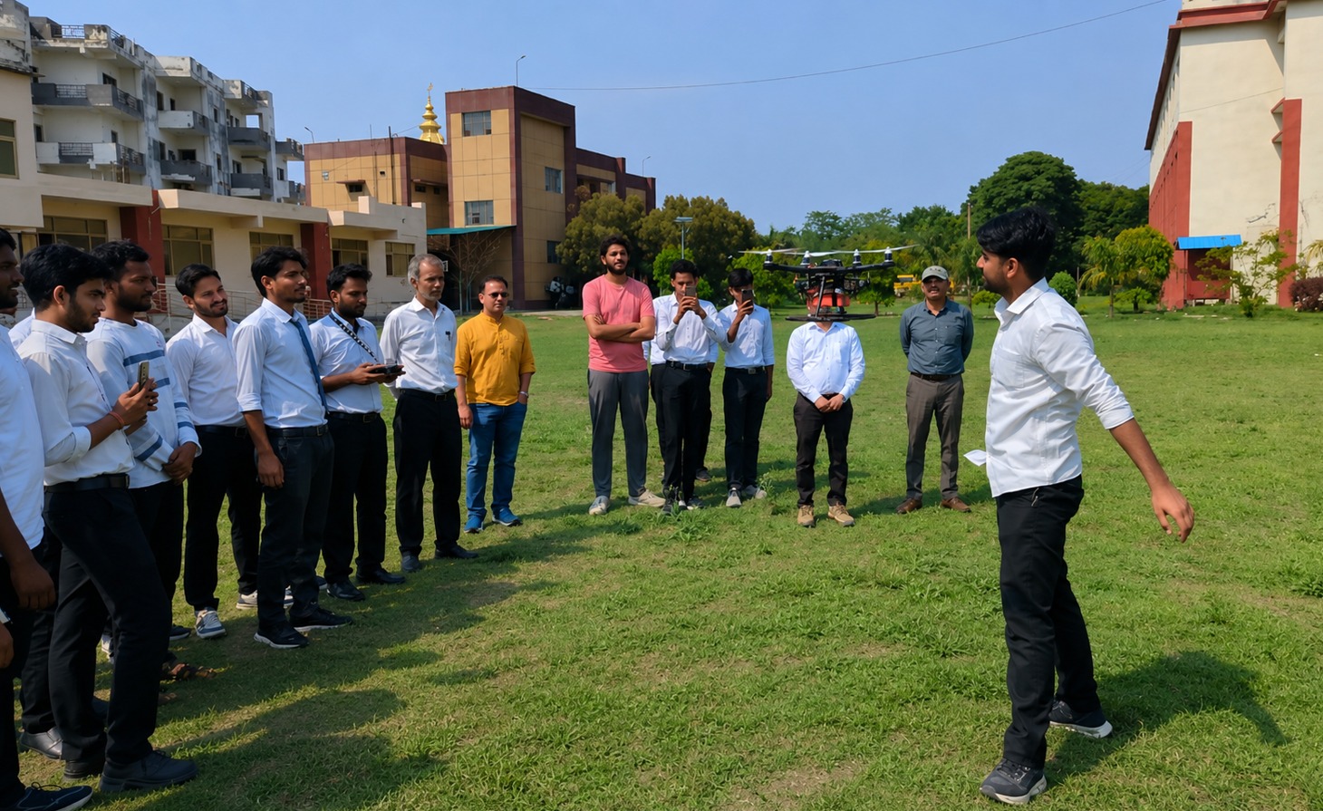 गुरुकुल कांगड़ी विश्वविद्यालय के युवा वैज्ञानिकों की बड़ी उपलब्धि, विकसित किया स्मार्ट ड्रोन