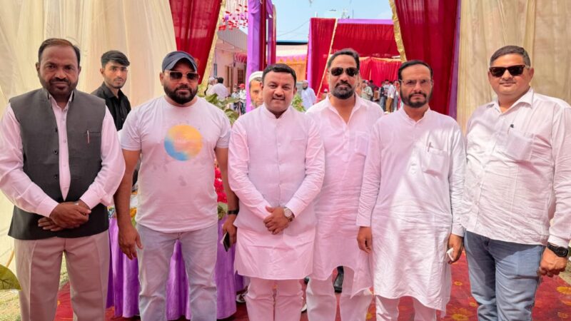 पत्रकार इमरान देशभक्त के बच्चों के निकाह में उमड़ा जनसैलाब, शहर की नामचीन हस्तियां बनीं गवाह