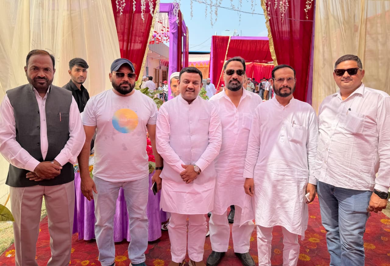 पत्रकार इमरान देशभक्त के बच्चों के निकाह में उमड़ा जनसैलाब, शहर की नामचीन हस्तियां बनीं गवाह