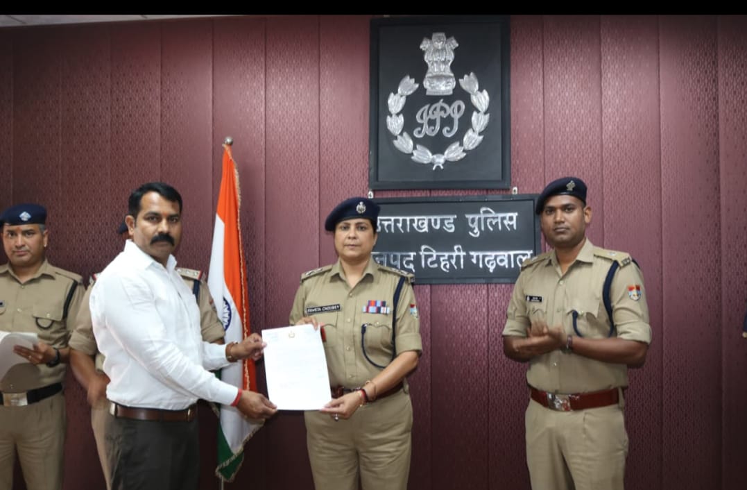 सीआईयू के विकास सैनी की मेहनत रंग लाई, गैंगस्टर गिरफ्तारी पर मिला बड़ा सम्मान