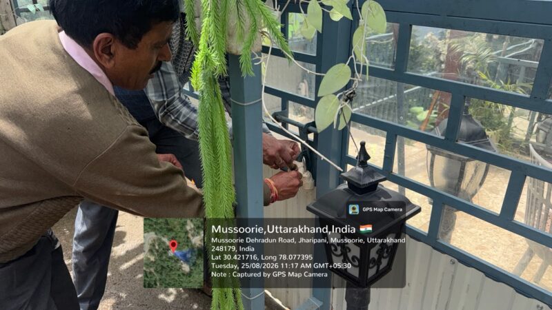 मसूरी में अवैध निर्माण पर एमडीडीए की बड़ी कार्रवाई, दो प्लेटफार्म सील