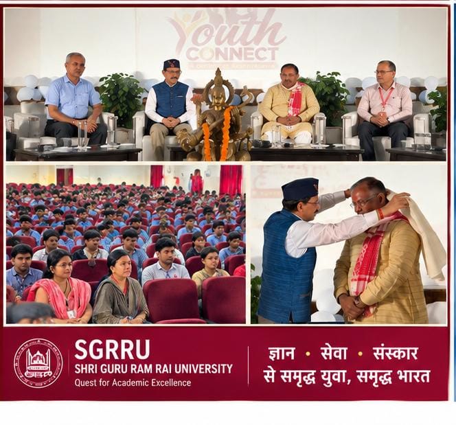 SGRRU में युवाओं का मंथन: इतिहास से सीख, स्किल्स और इनोवेशन से भविष्य संवारने का आह्वान